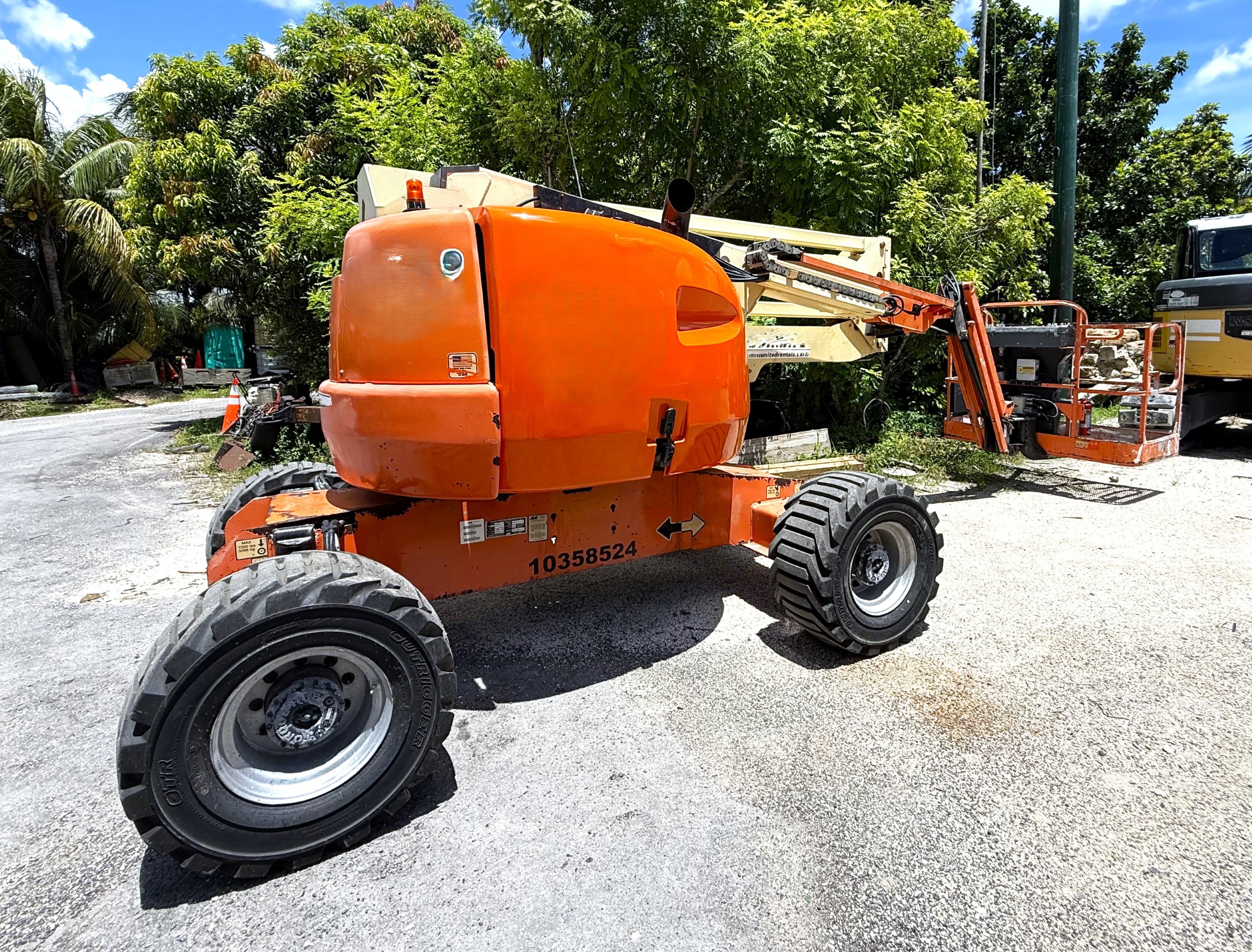 AERIAL WORK PLATFORM JLG 450AJ SII 4X4 2015 DIESEL ARTICULATING BOOM LIFT HANDLER 50800A9 (image for) AERIAL WORK PLATFORM JLG 450AJ SII 4X4 2015 DIESEL ARTICULATING BOOM LIFT HANDLER 50800A9